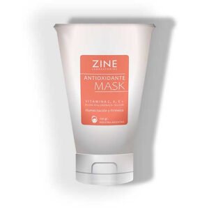 ZINE Antioxidante Mask 120gr Vitaminas A, E, C - Ácido Hialurónico - Silicio.