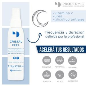 CRISTAL PEEL 130ML - Soft peeling con Glicólico y Vitamina C