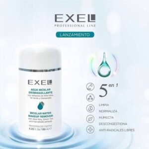 AGUA MICELAR DESMAQUILLANTE con Aloe Vera, Té Verde y Hamamelis