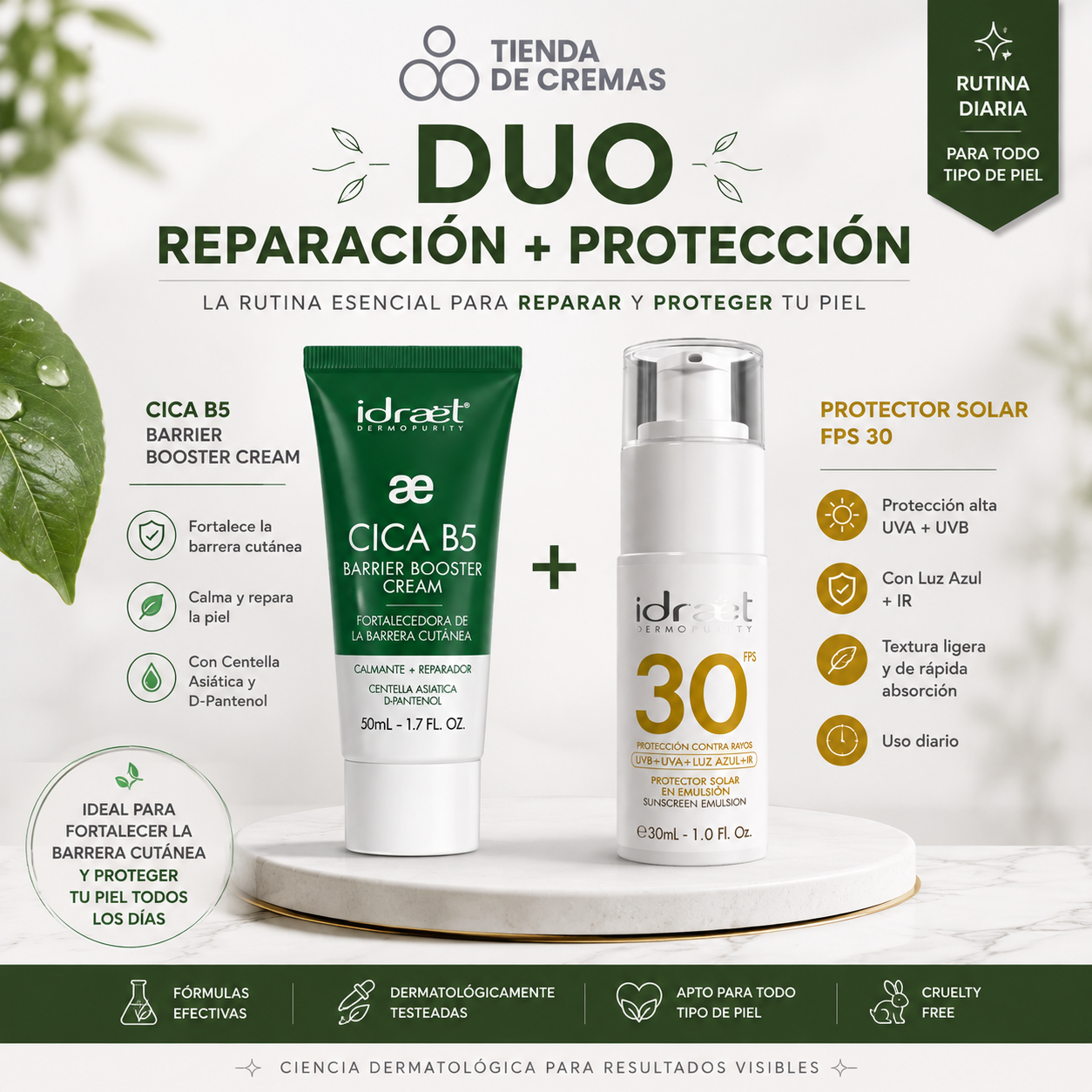 PROMO WINTER 40% OFF DUO IDRAET REPARACIÓN + PROTECCIÓN