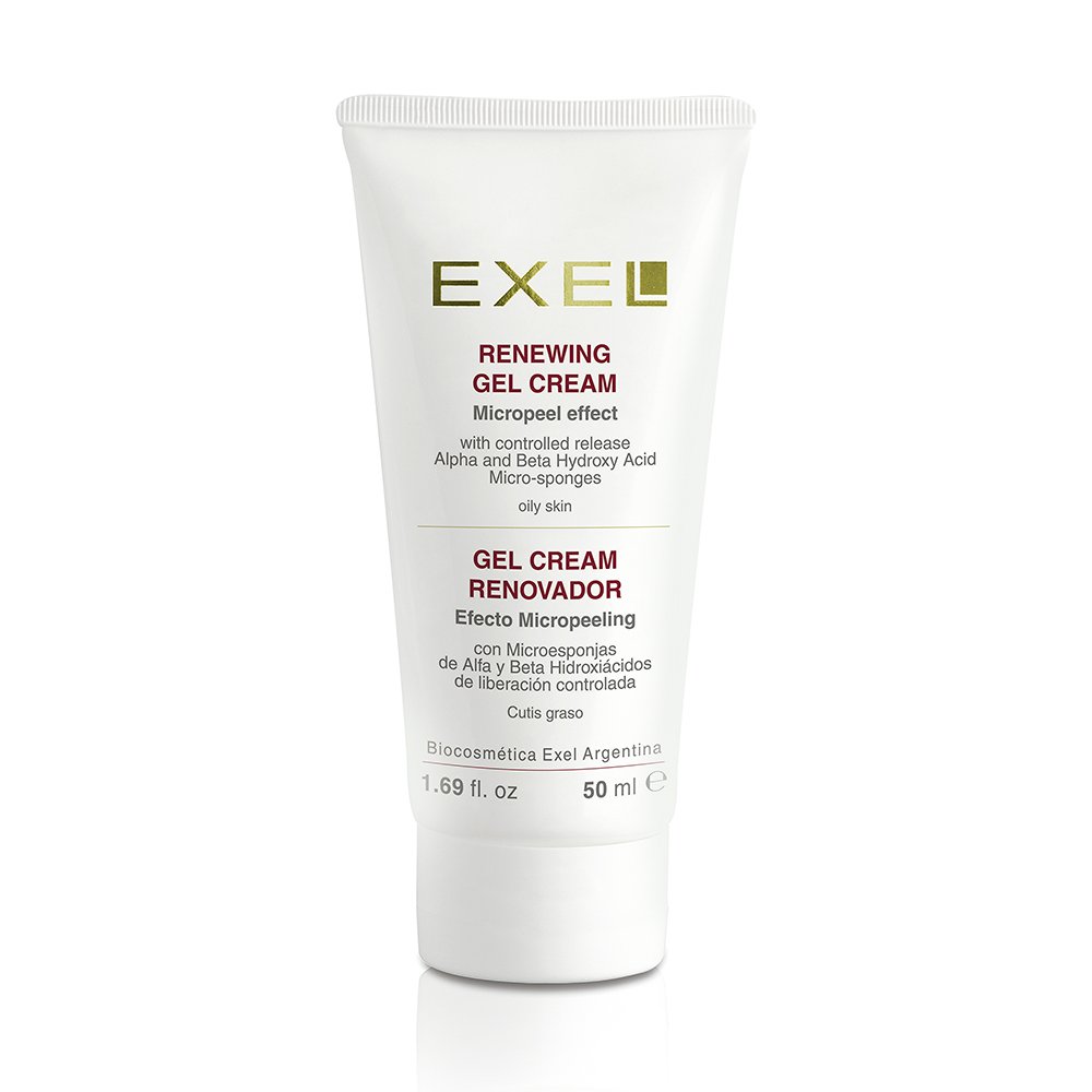GEL CREAM RENOVADOR · Efecto Micropeeling
