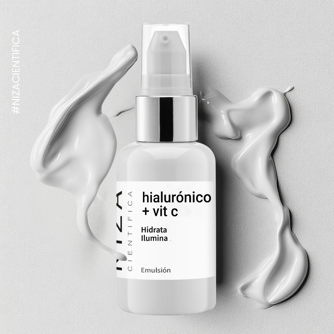 Emulsión Hidratante e Iluminadora HIALURÓNICO + VIT C