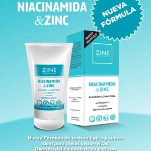 Niacinamida + Zinc Emulsión Correctora Zine x70ml