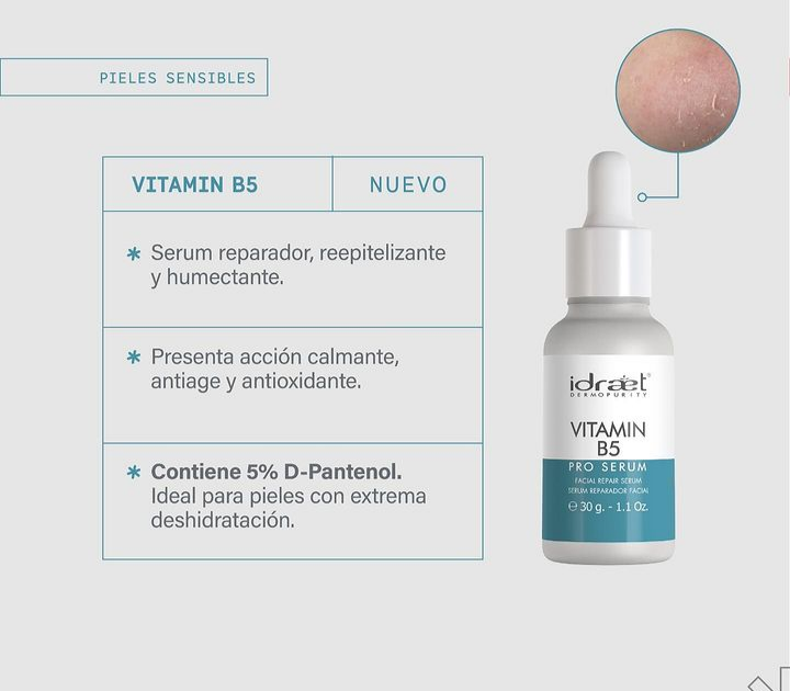 VITAMIN B5 PRO SERUM - Serum Reparador 30 g