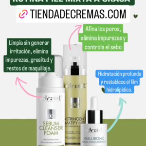 Combo Piel mixta A Grasa Idraet