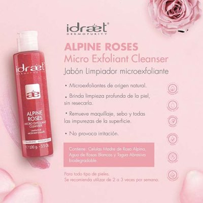 ALPINE ROSES MICRO EXFOLIANT CLEANSER - LIMPIADOR MICROEXFOLIANTE