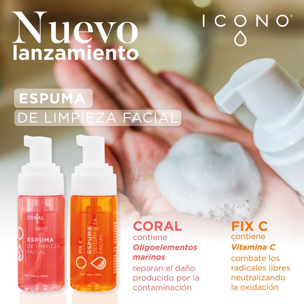 Espuma de Limpieza Facial Fix C x60 ML - Imagen 2