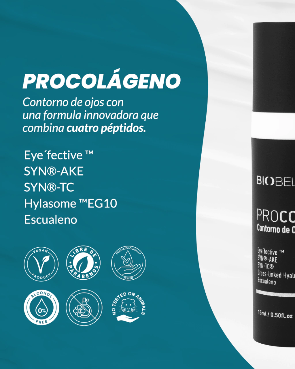 PROCOLÁGENO: Contorno de ojos - Imagen 3