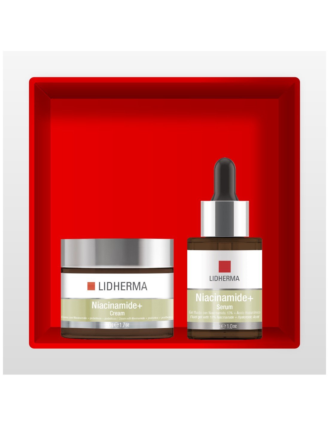 CYBER LIDHERMA 30% DUO NIACINAMIDE (SERUM + CREMA)