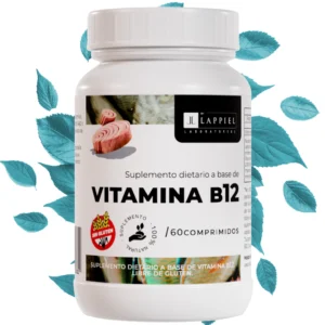 Vitamina B12 / Menos Fatiga Evitá la Anemia / 60 Comprimidos - LAPPIEL