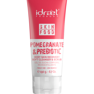 POMERGRANATE & PREBIOTIC CLEANSER & SCRUB GEL DE DUCHA CORPORAL MICROEXFOLIANTE