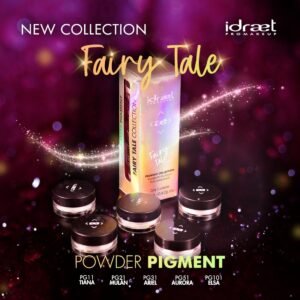 POWDER PIGMENT COLECTION - FAIRY TAIL. KIT DE PIGMENTOS 5 TONOS.