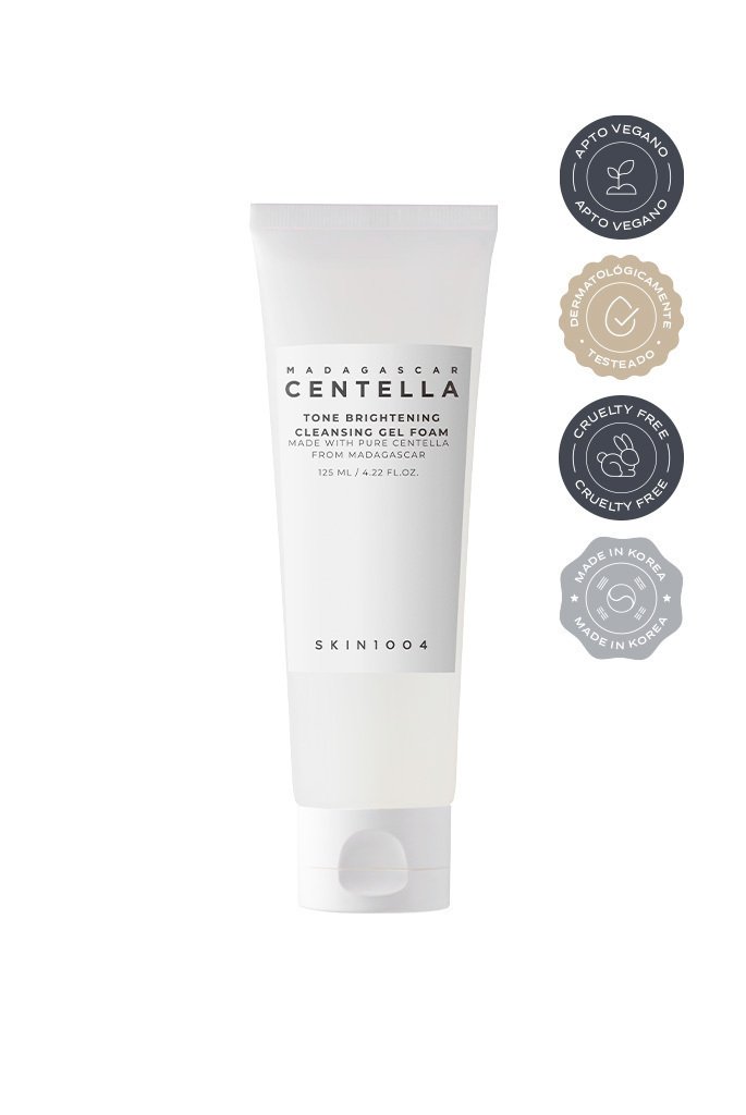 SKIN1004 CENTELLA TONE BRIGHTENING CLEANSING GEL FOAM 125ml | Limpiador Facial en Espuma - Pieles con Manchas