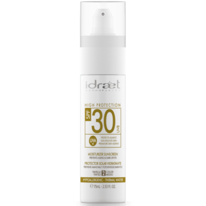 PROTECCIÓN SOLAR IDRAET SPF 30 (Tono Vanilla) Facial 75 ml