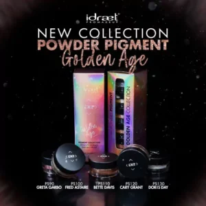 POWDER PIGMENT COLECTION - GOLDEN AGE. KIT PIGMENTOS 5 TONOS.